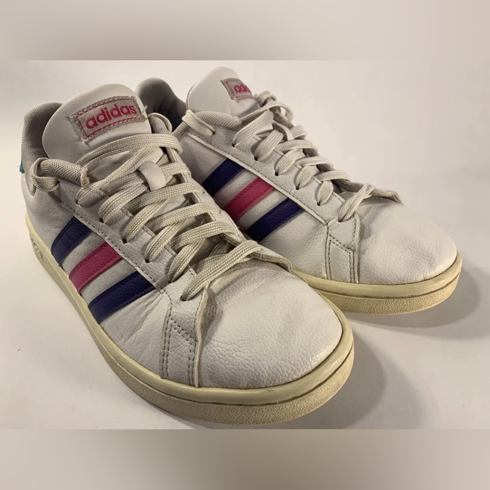 Size 7.5 - Adidas Grand Court Energy Ink